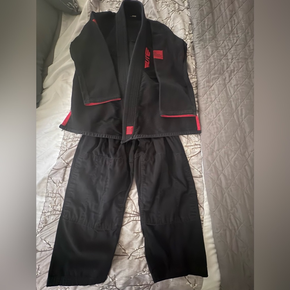 Kids Black Martial Arts Uniform